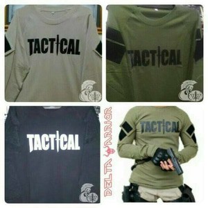 BAJU KAOS TACTICAL LENGAN PANJANG