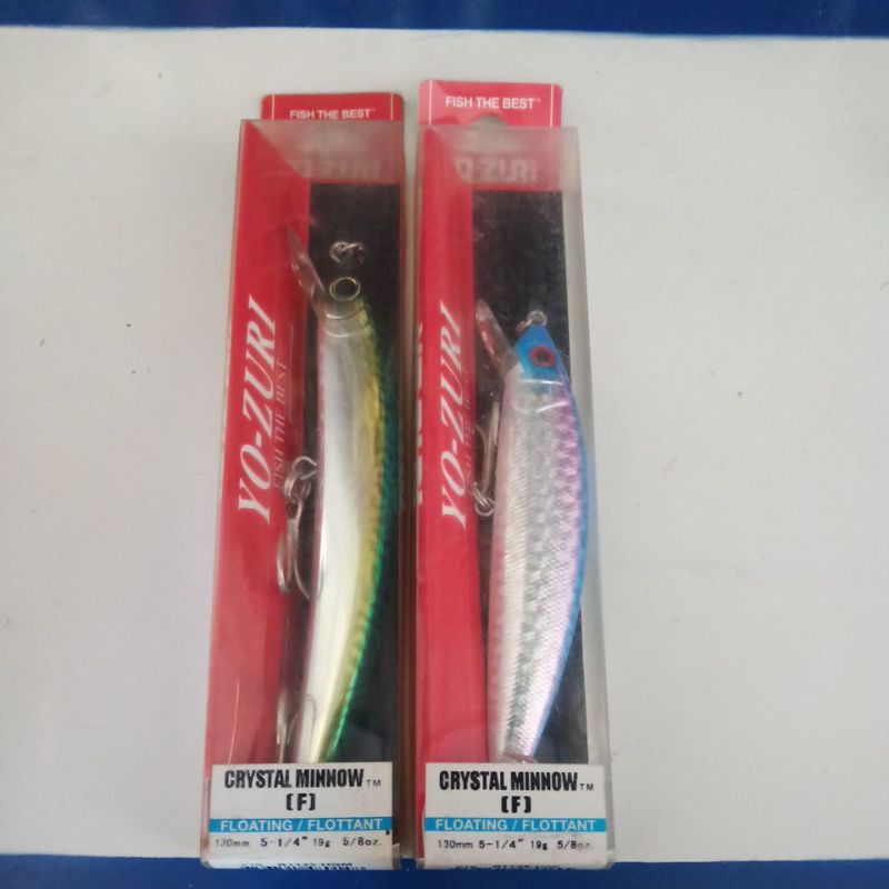 New yozuri crystal minnow