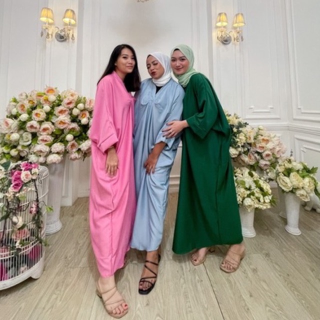 Vanesha Margaretta - 9624 Kaftan Alisha crepe //kaftan muslim