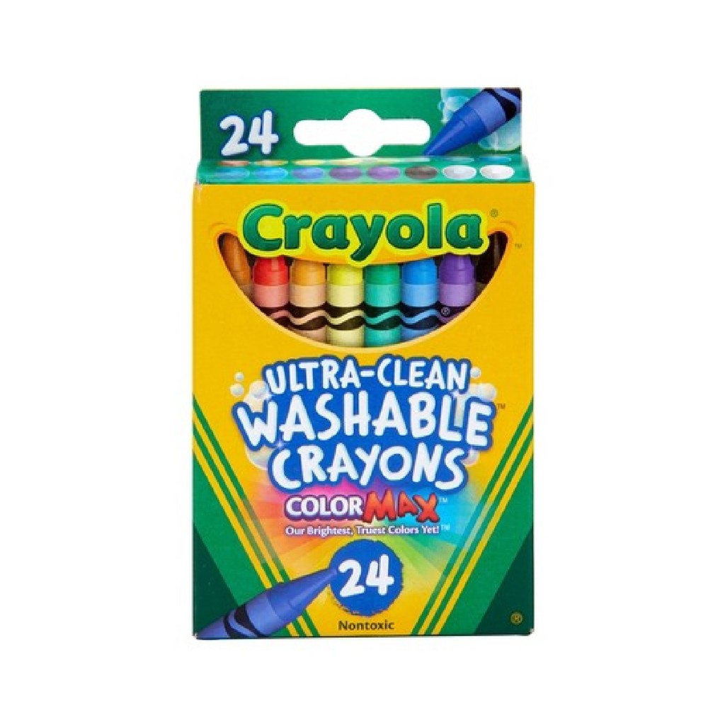 

Crayola Ultra-Clean Washable Crayons 24 Colors
