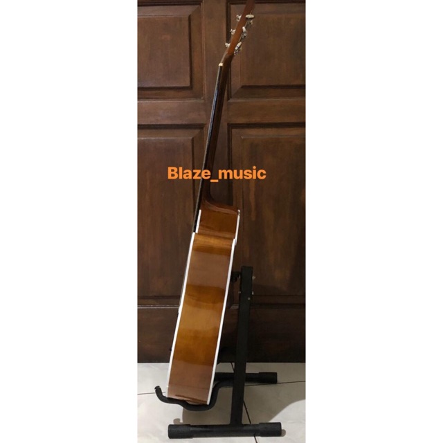 [PAKET LENGKAP] Gitar akustik YMH F1000 Jumbo CUSTOM (Dapat tas, senar, dan pick)