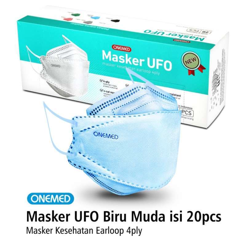 Masker UFO Onemed / Masker KF94 Onemed 4ply / Masker UFO Onemed KF94 4 ply