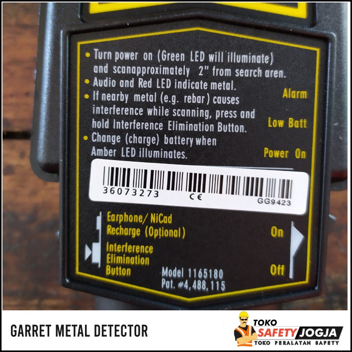 METAL DETEKTOR SUPERSCANNER / DETEKSI LOGAM