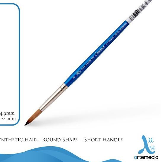 

♝ Kuas Lukis Winsor & Newton Cotman Series 111 Round Synthetic Brush SH - NO. 0000 ☜