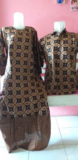 Batik Couple Kemeja Tunik Emhabatik New Arival Terseragamkan