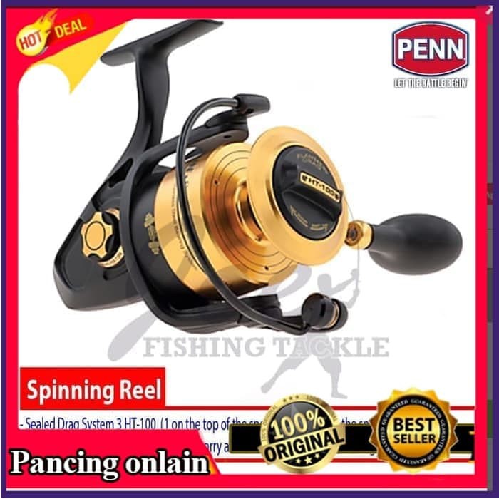 Terbaru Reel Pancing Reel Penn 8500 Spinning Spinfisher Ssv Alat Pancing Penn