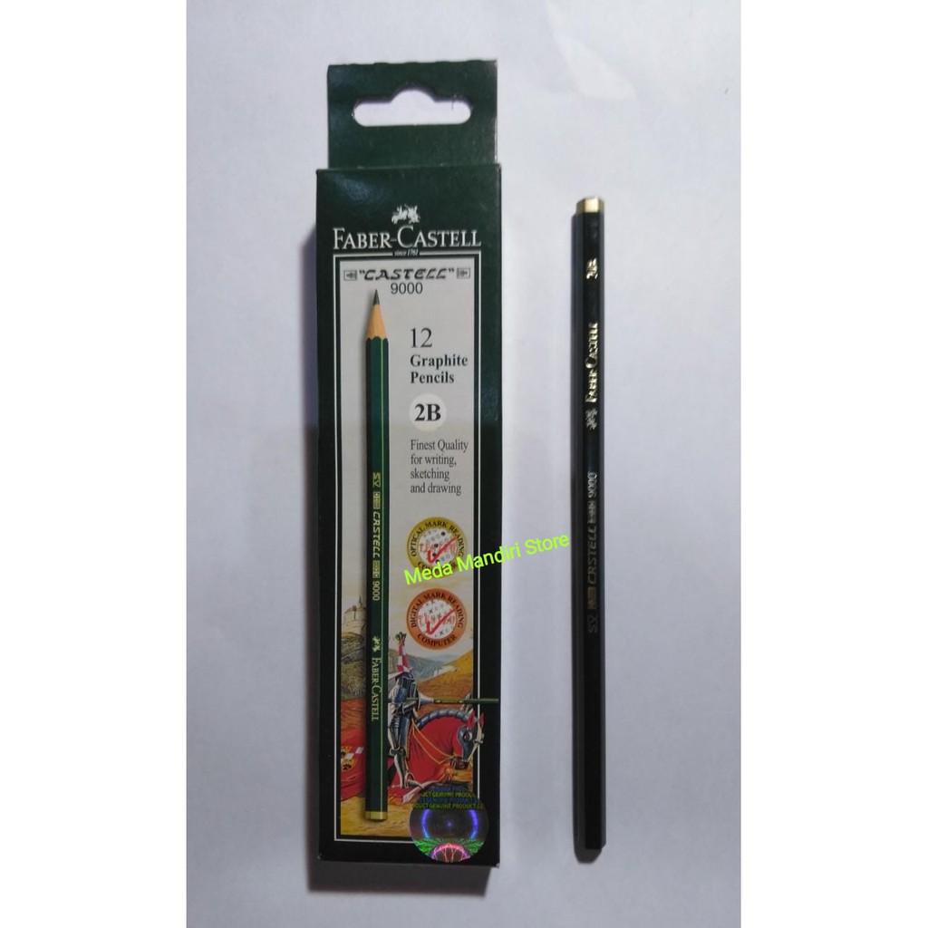 

Pensil Komputer Faber Castell 9000 2B (1 Pcs)
