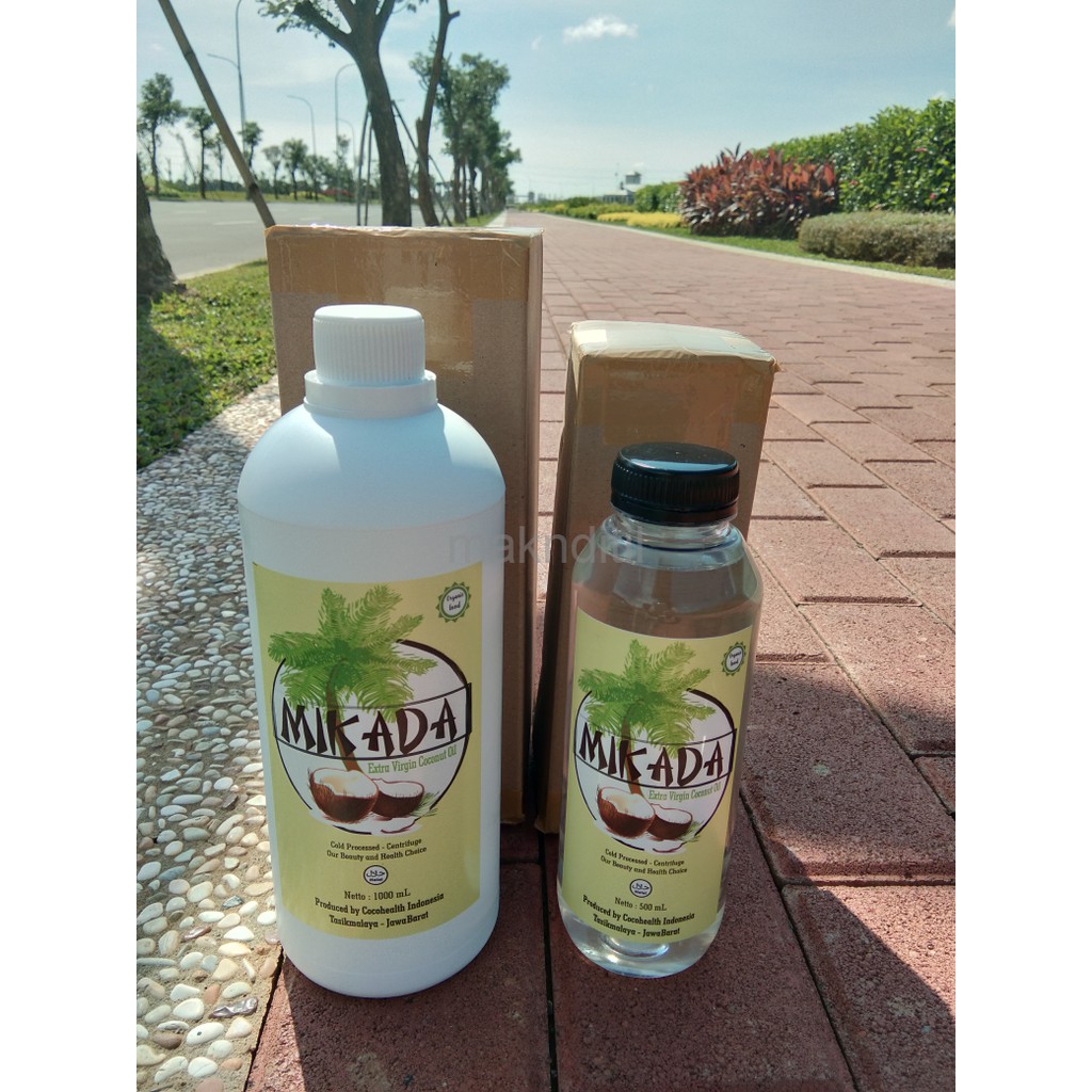 

Organic Extra Virgin Coconut Oil VCO / EVCO 1000 ml / 1 Liter MURAH