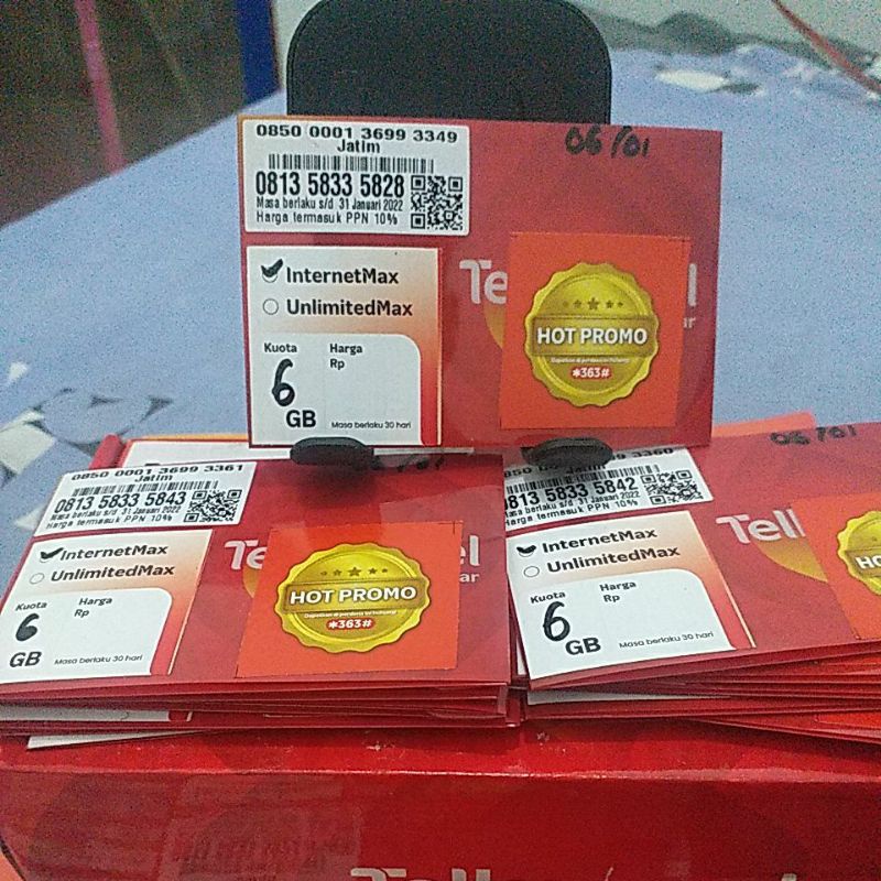 Perdana kuota 6 Gb Telkomsel