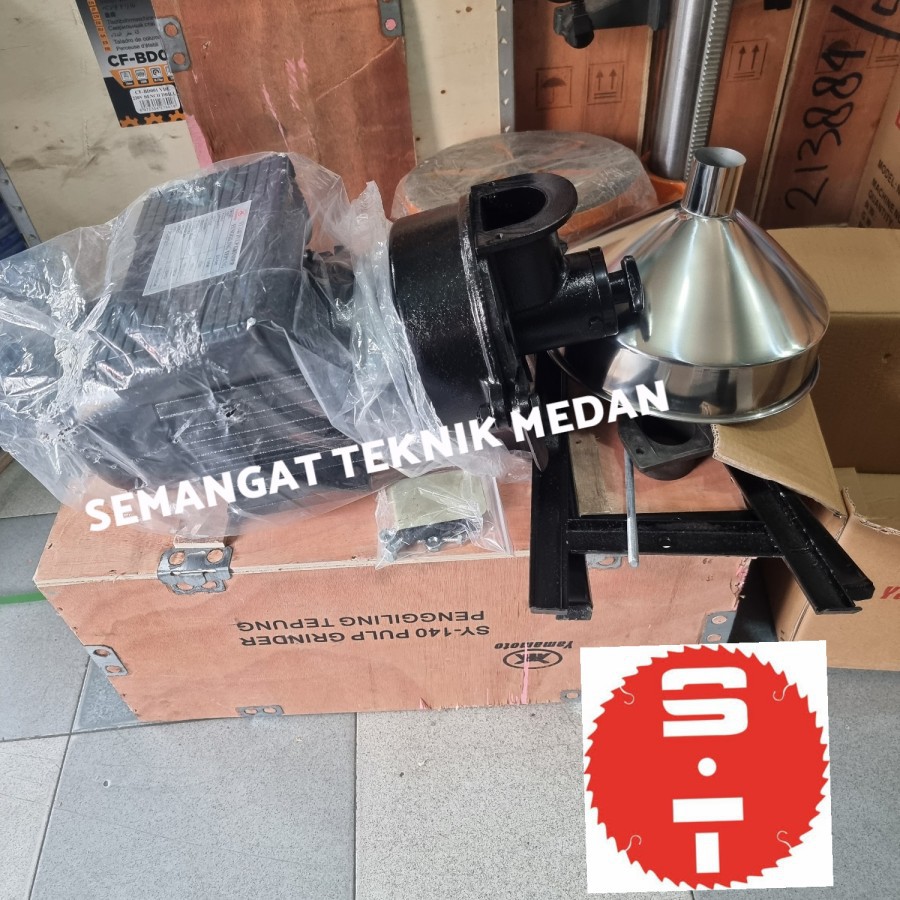 SY140 MESIN GILING KOPI BERAS TEPUNG COFFEE GRINDER YAMAMOTO SY 140