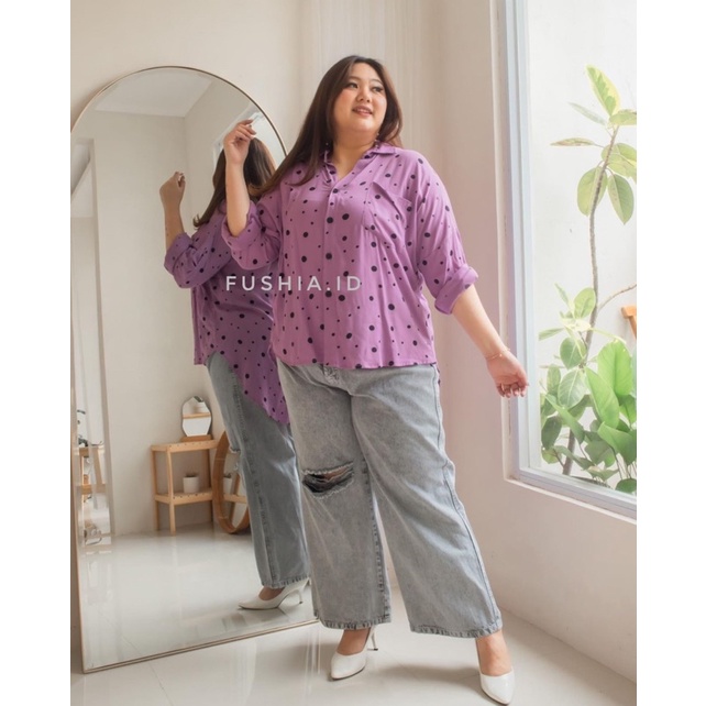 KEMEJA OVERSIZE RAYON BALI CANTIK