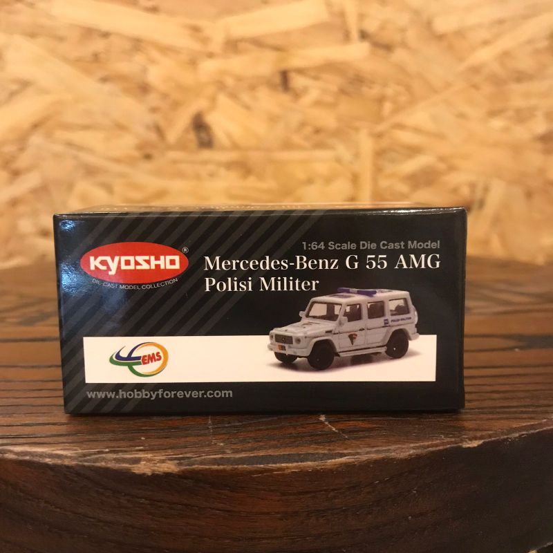 KYOSHO MERCEDES BENZ G 55 AMG POLISI MILITER