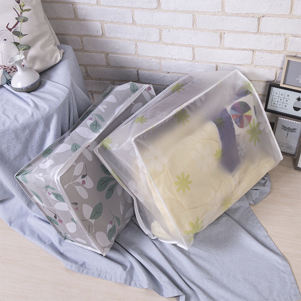 HOVELSHOP Peva Square Storage Bag / Quilt Bag Tempat Penyimpanan Selimut KOTAK