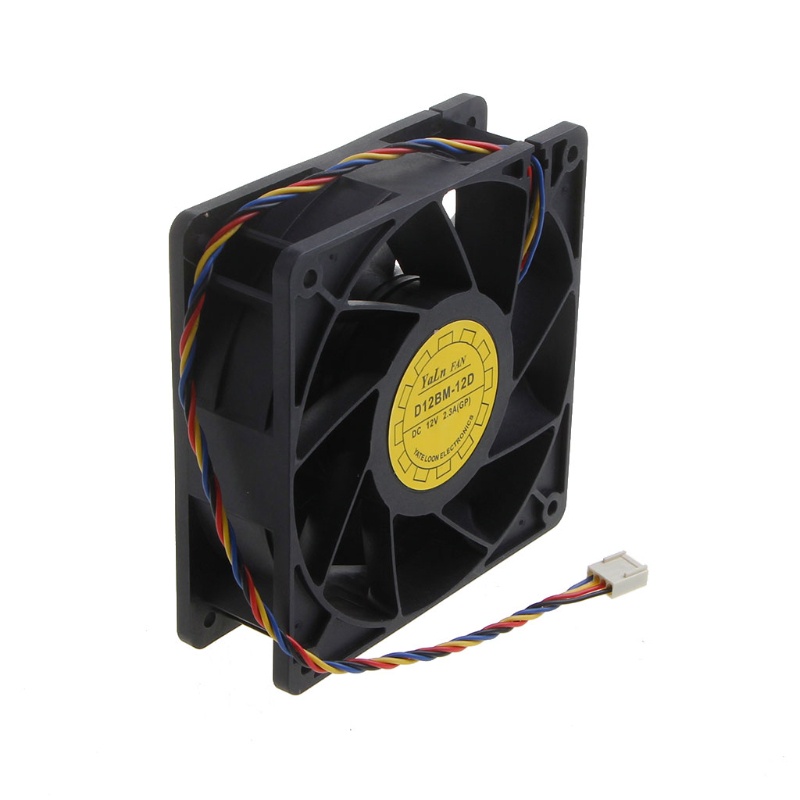 Bt Untuk DC Brushless Fan D12BM-12D 12CM Cooling Fan 120mm DC12V 2.3A Kipas Pendingin CPU 120x120x38mm 4P Dual Bearing4700 r
