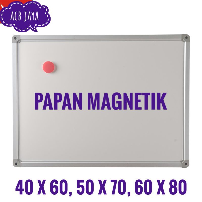 

Papan Magnetik 40 x 60, 50 x 70, 60 x 80 Murah