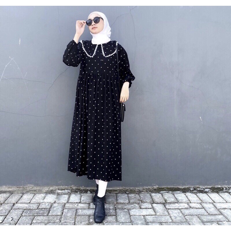 Shemira Dress By SYSLABEL - Dress Wanita Jumbo A2