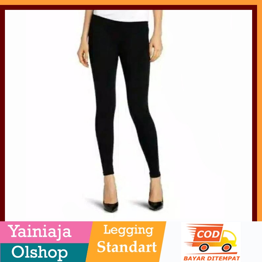 Celana legging Olahraga Wanita daleman muslimah Leggings Panjang Standart