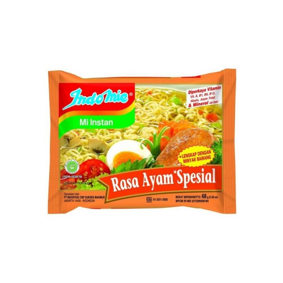 

Indomie Rasa Ayam Spesial 68g