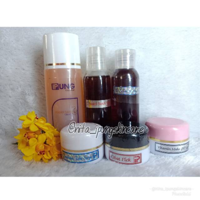 Paket Lengkap Cream Flek Kemasan Lama / IP Skincare / Skincare IP
