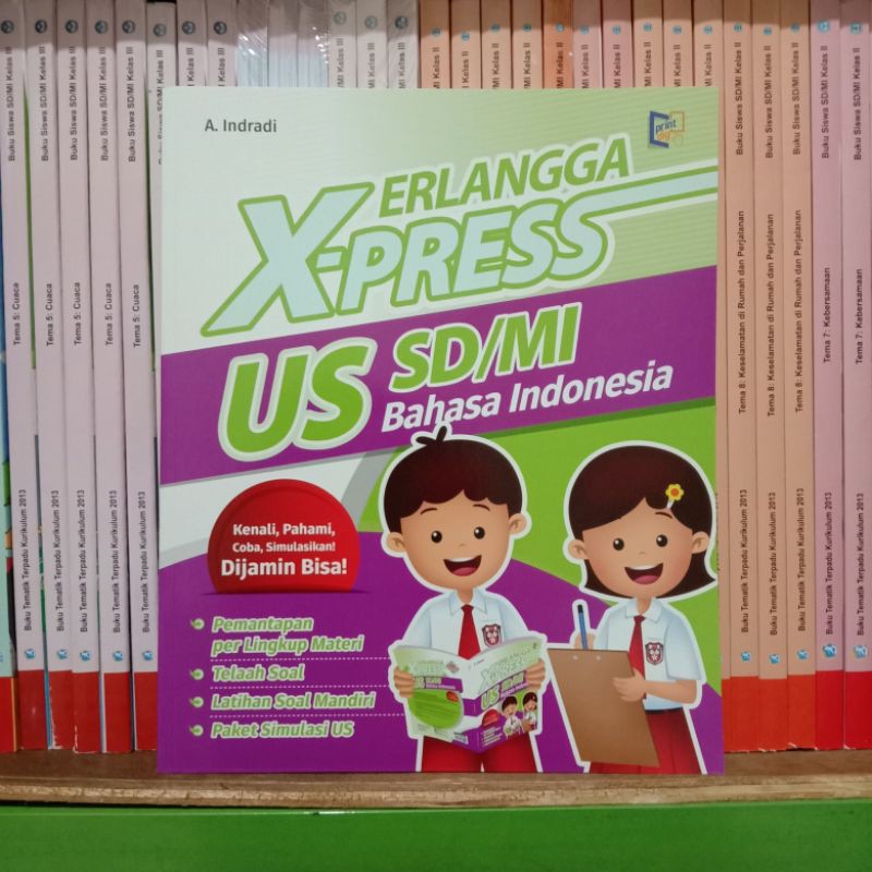 Buku Xpress US Bahasa Indonesia SD/Mi Erlangga