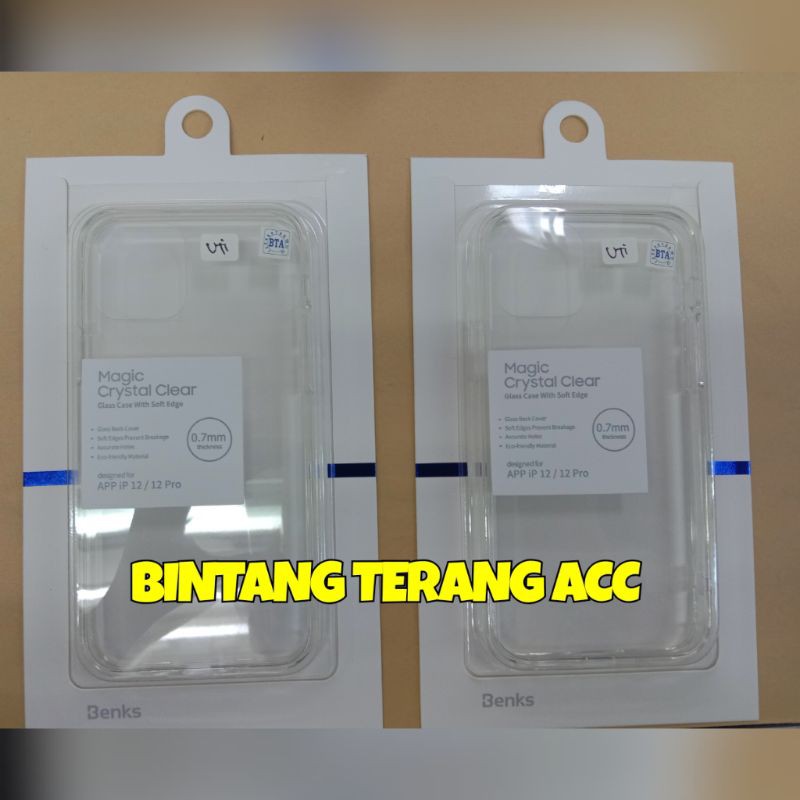 Magic Crystal Clear Case Benks Iphone 12/12 Pro Original