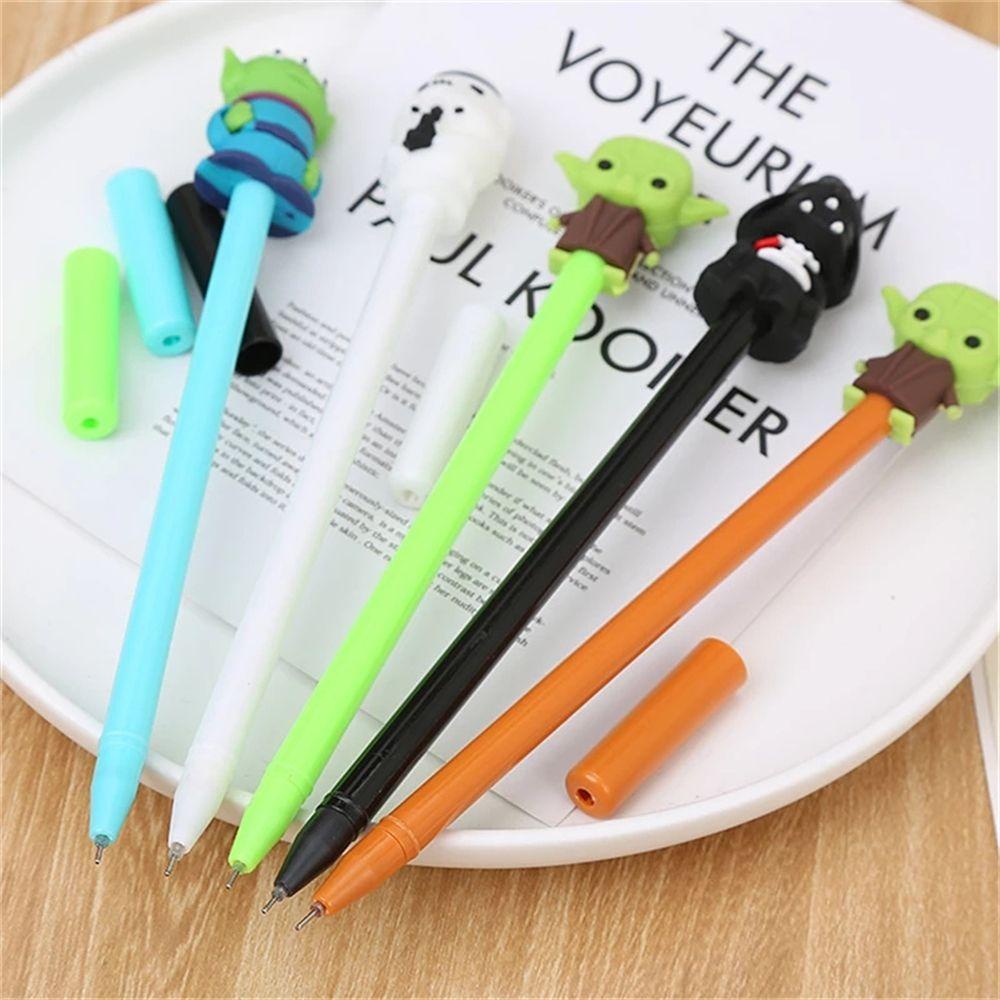 Agustina Star War Gel Pen Kantor Novelty School Diary Perlengkapan Hadiah Siswa Anak Hadiah Perlengkapan Menulis