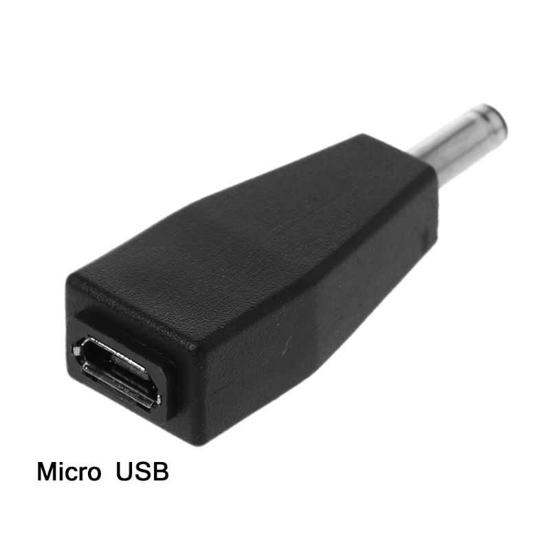 Btsg Micro USB Ke Untuk DC 3.5x1.35mm Adapter Laptop Charging Converter Konektor Colokan Cas Untuk Main Charging Con