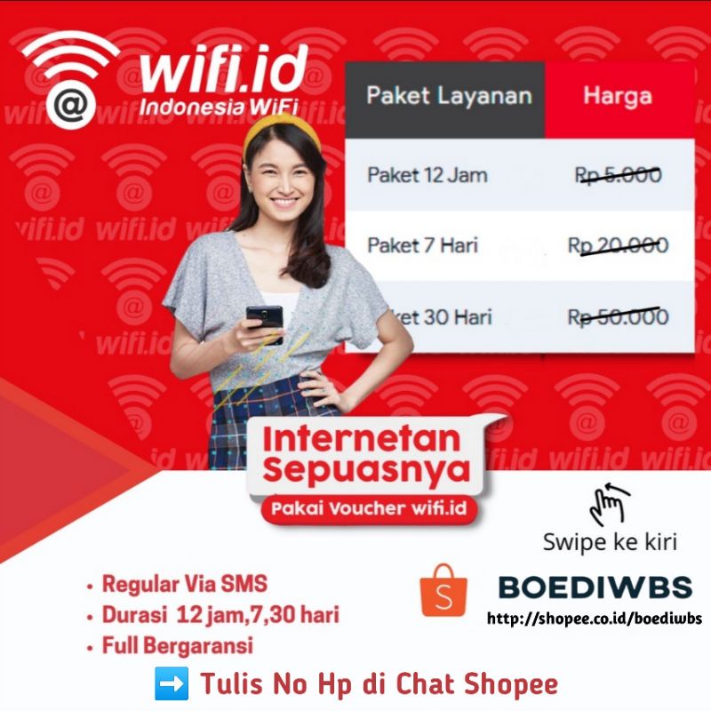 Wifi Id Voucher 1 Hari 7 Hari 1 Bulan Terjangkau Proses Cepat