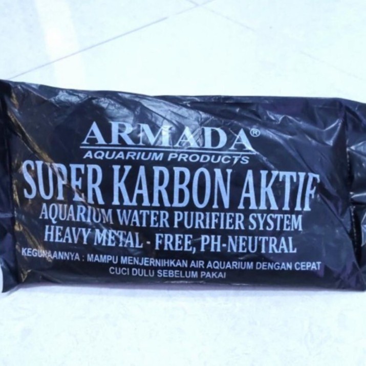 SUPER KARBON AKTIF ARMADA MEDIA FILTER AQUARIUM AQUASCAPE