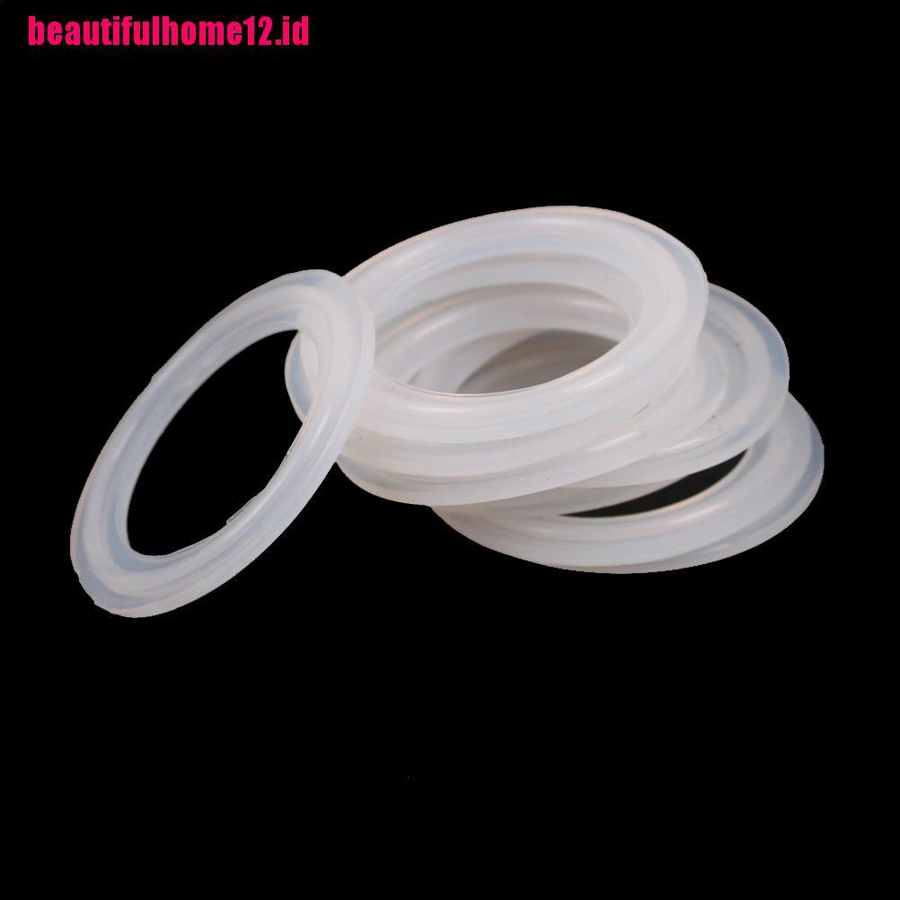 10 pcs Gasket Tri Clamp Sanitasi Bahan Silikon Ukuran 1.5 Inci