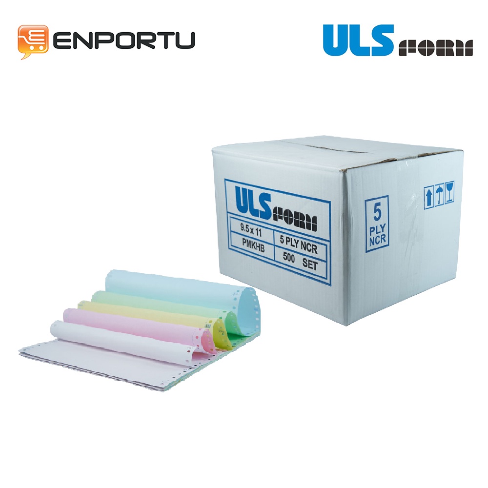 

ULS Kertas Continuous Form 9.5 x 11/2 NCR - 5ply