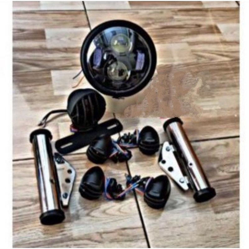 Lampu Daymaker LED Sen Grill Stopan Grill Plus Breket Lampu Kualitas Terbaik