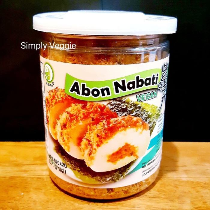 

ABON- VEGOOD ABON NABATI VEGAN / ABON VEGETARIAN / VEGETARIAN MEAT FLOSS -MAKANAN-KERING.