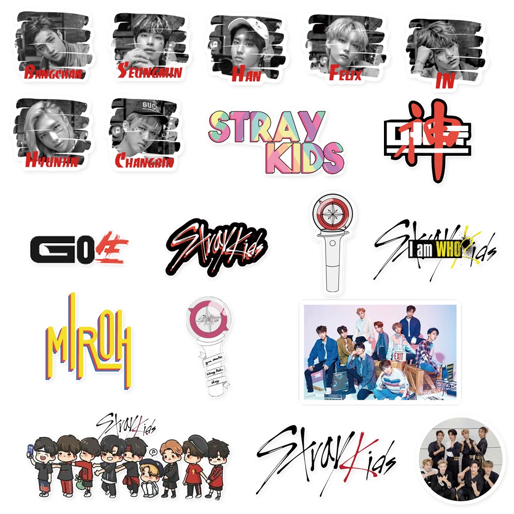 76pcs Stiker Motif Kartun Graffiti Untuk Handphone