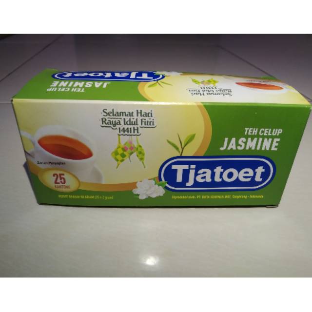 

Teh celup tjatoet hijau / jasmine