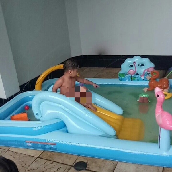Play Center Intex 57161 Kolam Renang Perosotan Jungle Adventure