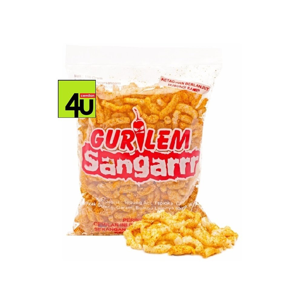 

Dijual Gurilem Sangarrr netto 150gr edisi grosir