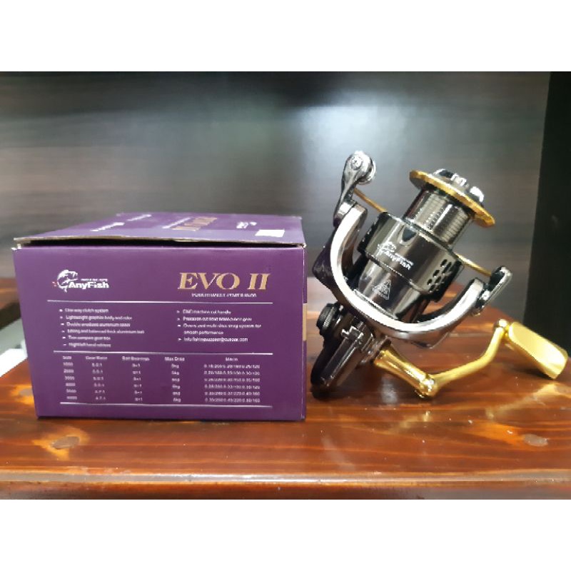 reel anyfish evo II 3000 POWER HANDLE