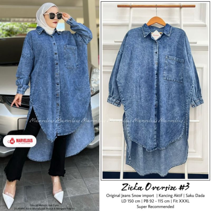 zika jeans oversize