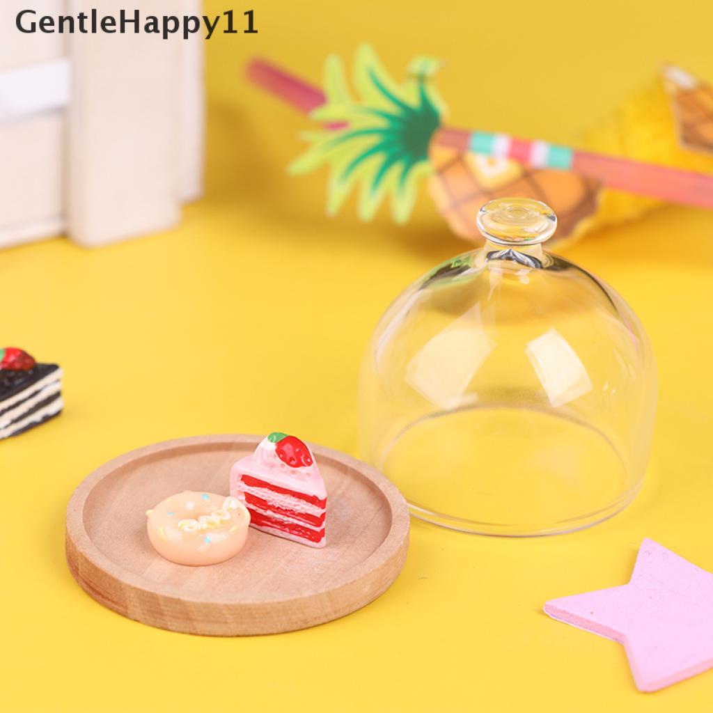 Gentlehappy Mainan Miniatur Toples Permen / Dessert / Buah Skala 1: 12 Untuk Dekorasi Rumah Boneka