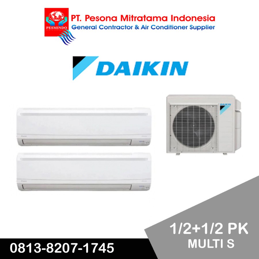 AC SPLIT DAIKIN MULTI S (1/2 + 1/2 PK)