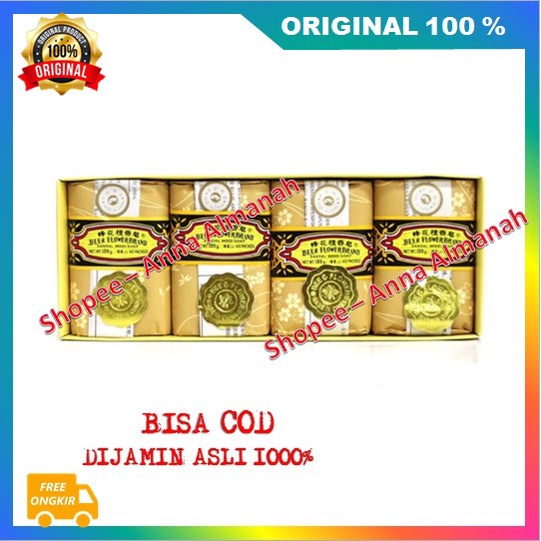 PROMO Sabun Tawon Bee & Flower Brand 125 gr 100% ASLI ORIGINAL