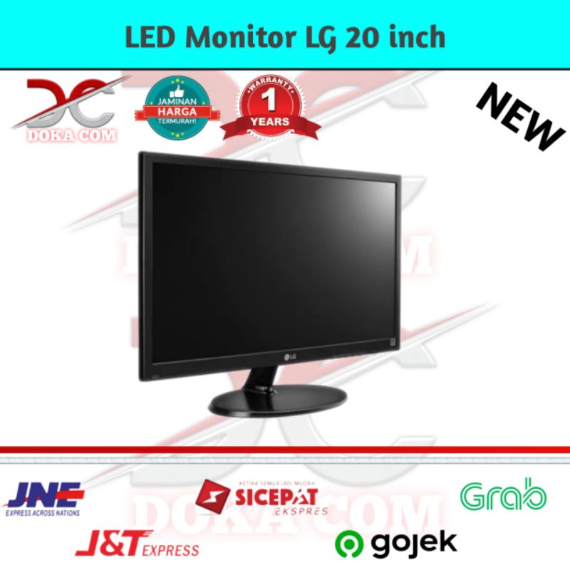 Jual LED Monitor LG 20 inch Monitor LG HDMI Shopee Indonesia