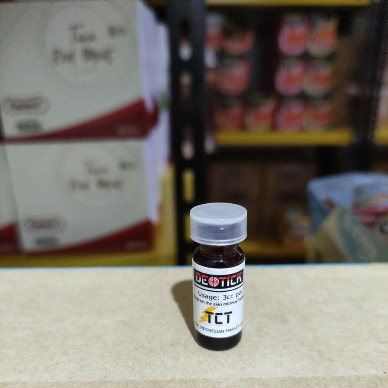 detick 3ml obat kutu caplak kucing dan anjing untuk 20 - 40 kg