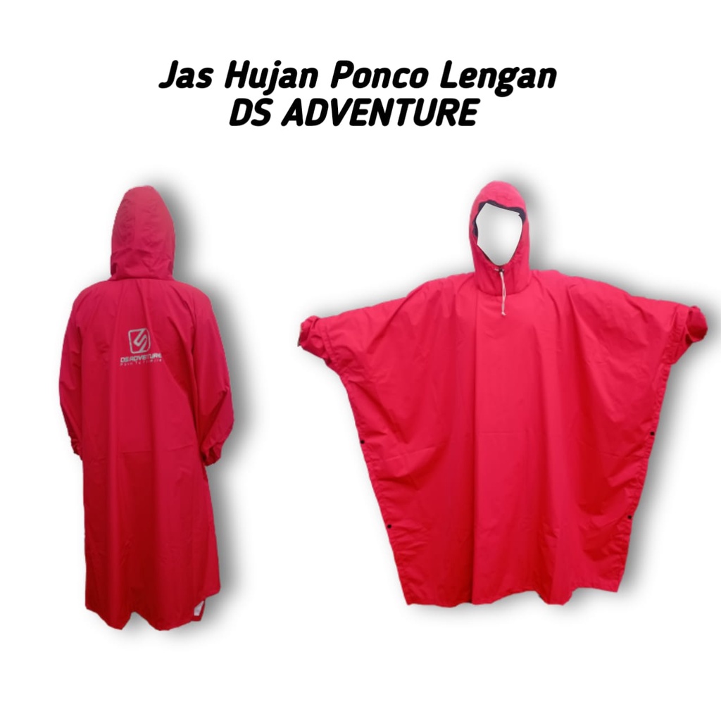 Jual Jas Hujan Ponco Lengan Ds Adventure Jas Hujan Ponco Jas Hujan