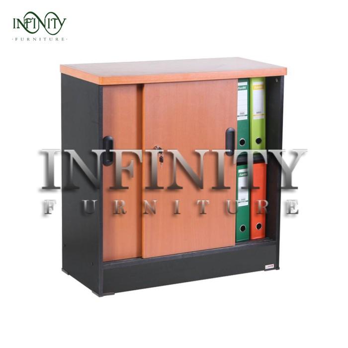 

Filling Cabinet Lemari Arsip Pendek Pintu Sliding Lrp 705