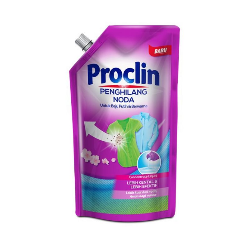 Proclin Penghilang Noda Pouch 800 ml