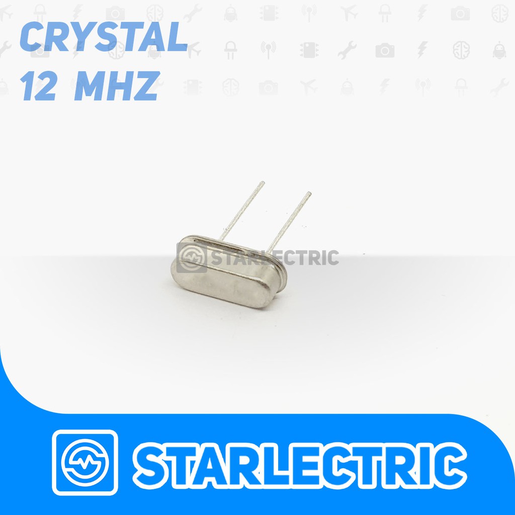 Crystal Oscillator Xtal 12 Mhz 12Mhz