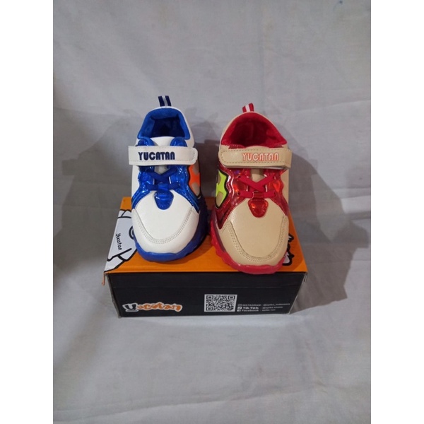 Sepatu anak led/nyala YUCATAN ZZD 7816