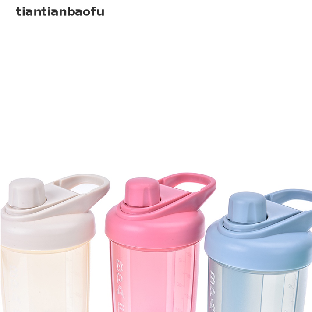 1pc Botol shaker protein Dengan Bola Campuran Untuk fitness gym  Butikan Butik